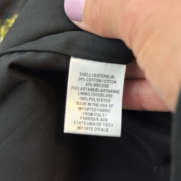 Milly “Liz” Tropical Print Sleeveless Dress Sz 10 $365 Retail EUC - Picture 10 of 11